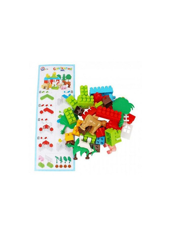 Дитячий конструктор "Ферма" 0341TXK, 45 елементів ТехноК (333840375)