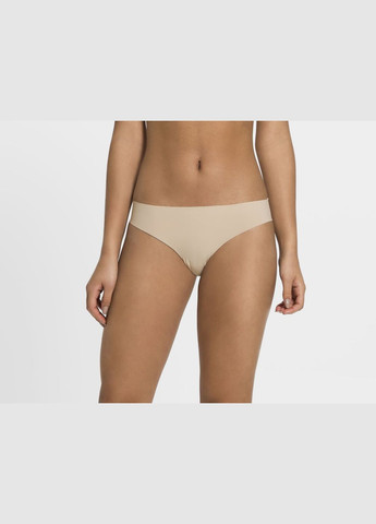 Трусики-сліп з мікрофібри для жінки LYCRA® 398833 бежевий Esmara Бесшовная (263674820)