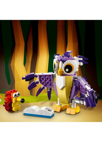 Конструктор Creator Удивительные лесные жители 175 деталей (31125) Lego (281425708)