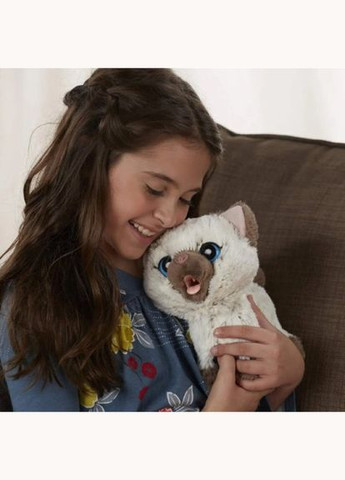 Интерактивная игрушка питомец Котёнок Kami FurReal на поводке Hasbro (305074647)