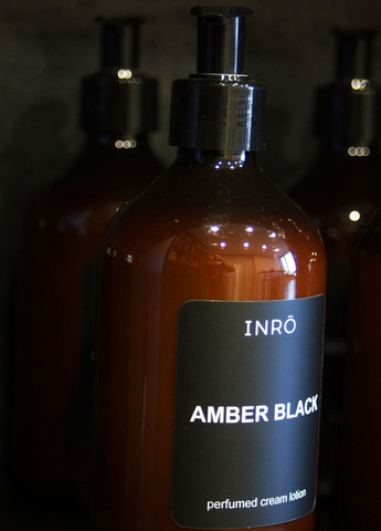 Лосьйон для тіла, парфумований крем лосьйон "AMBER BLACK" 500 мл INRO (280917630)