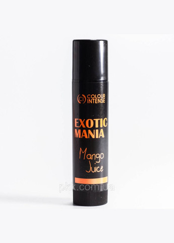 Бальзам для губ Exotic Mania зволожуючий SPF15 № 02 Mango juice з ароматом манго Colour Intense (306090919)