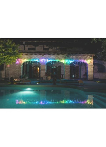 Гирлянда Smart LED Icicle RGBW 190, BT+WiFi, Gen II, IP44 кабель (TWI190SPP-TEU) Twinkly Smart LED Icicle RGBW 190, BT + WiFi, Gen II, IP44 (361110508)
