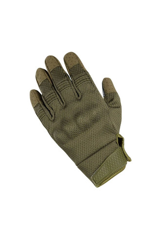 Тактичні рукавиці повнопалі, Olive, S No Brand (364846198)