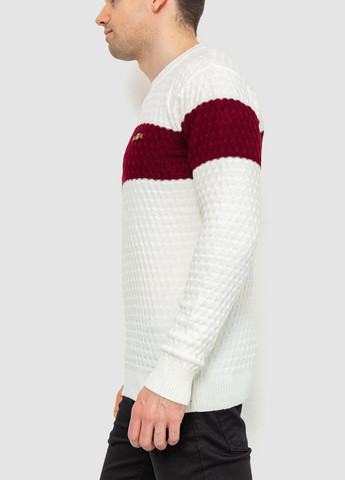Комбинированный зимний свитер мужской, цвет джинс, Ager