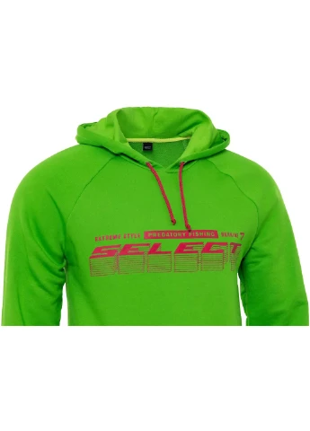 Комбінована реглан elect hoodie graded logo lime Select