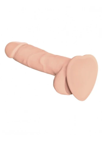 Реалистичный фаллоимитатор SOFT REALISTIC DILDO Vanilla - Size MStrap-on-me 9211 Strap-On-Me (392055446)
