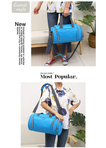Спортивна сумка блакитна Fila (290683240)