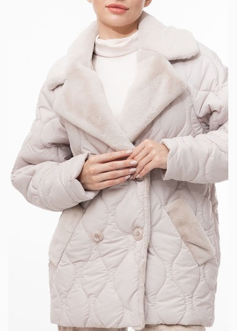 Светло-бежевая зимняя куртка светло-бежевый зима повседневный Alberto Bini