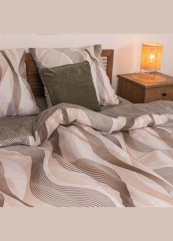 Комплект постільної білизни євро ранфорс 22217 100% бавовна Viluta (278635408)