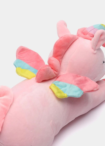 Большая мягкая игрушка единорог с крыльями 100 см плюшевая подушка-обнимашка My Kigu (370757571)