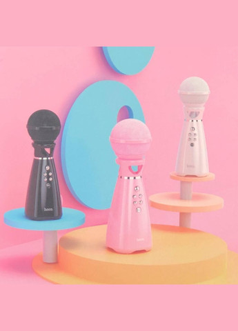 Караоке мікрофон Bk6 K-Song Karaoke microphone чорний Hoco (280877675)