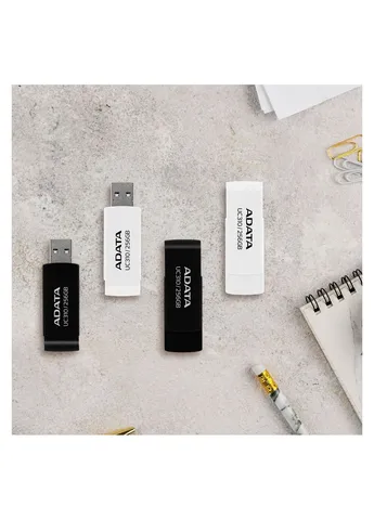 USB флэш-накопитель (UC31064G-RBK) ADATA 64GB UC310 Black USB 3.0 (295930024)