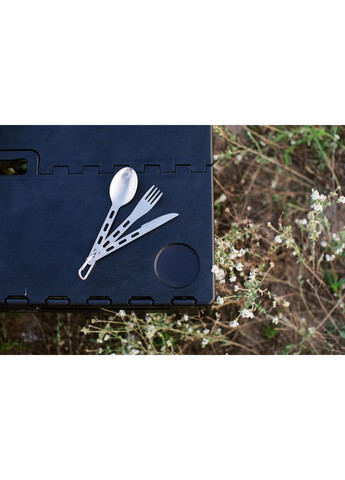 Набор столовых приборов Hiker Set стальной T-FC-0020-metal Tribe (366220553)