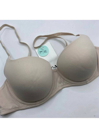 Бежевый бюстгальтер женский C&A с косточками