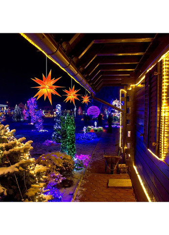 Рождественская звезда на елку Qijieda 3D Christmas Star No Brand (354829001)