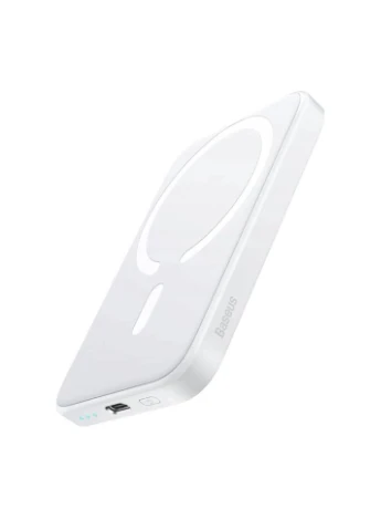 Повербанк Magnetic Mini Air Wireless 6000 мАг 20 Вт MagSafe білий Baseus (401873090)