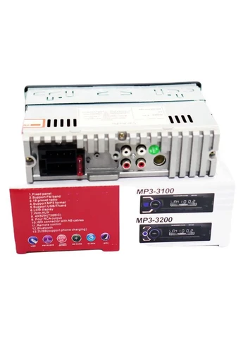 Автомагнитола RIAS 3200 1din 2xUSB+SD+AUX+Bluetooth с Пультом 4x50W (3_03961) No Brand (395882392)