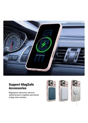 Чохол Uniq MagCase для Apple iPhone 17 Pro Max Pink (ARM86273) KLB ArmorStandart (390139756)