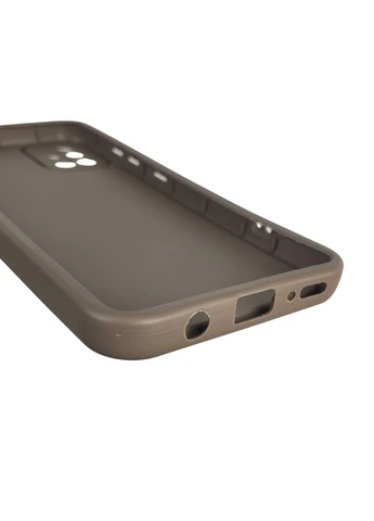 Чохол силіконовий Soft Touch з 3D принтом Майнкрафт для Galaxy A51 (SM-A515F) коричневий (Повний захист камери) Samsung (373424712)