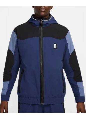 Комбинированная демисезонная куртка sportswear air max woven jacket hq4902-410 Nike