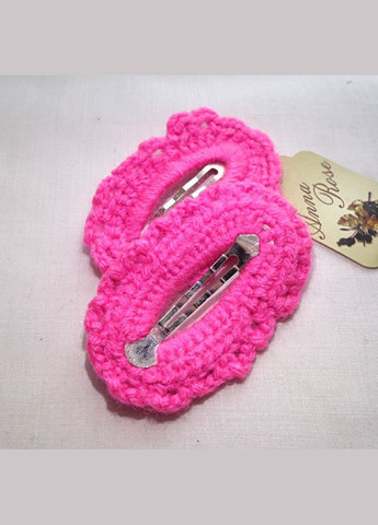 Шпилька тик так ручної роботи "Рожева ажур" No Brand (349842624)