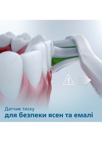 Електрична зубна щітка Sonicare HX3671/14 Gemini 3100 Philips (306581467)
