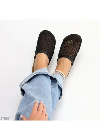 Черные женские сабо No Brand