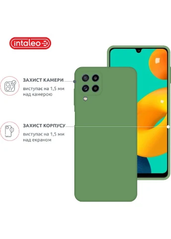 Чехол SoftShell для Samsung Galaxy M32 4G Green (1283126563232) Intaleo (392663320)
