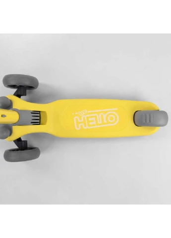Самокат триколісний з колесами що світяться Best Scooter (305825278)