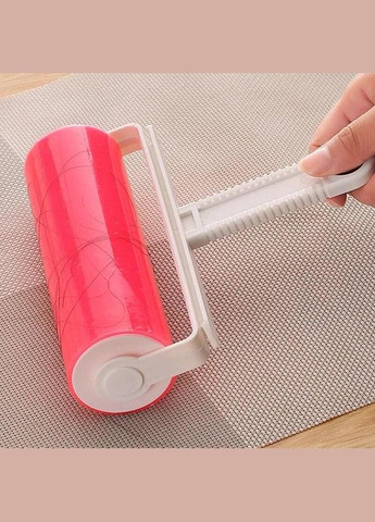 Многоразовый липкий ролик для чистки одежды, силиконовый валик для удаления шерсти животных из одежды и мебели No Brand (306554884)