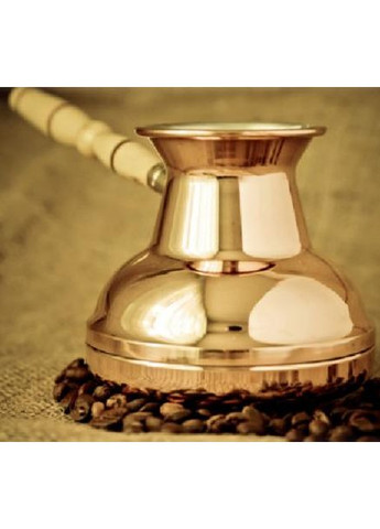 Турка медная цельнокатаная 550мл Copper Style с съемной ручкой для кофе и чая кофеварка медная S&T (368988016)