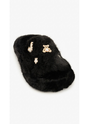 Черные тапочки для девочки 1552 черный shop (2000999326370) Scarrhett