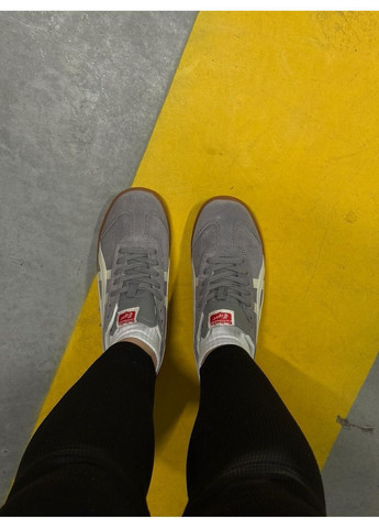Серо-бежевые кроссовки asics tiger tokuten deep ash No Brand Onitsuka