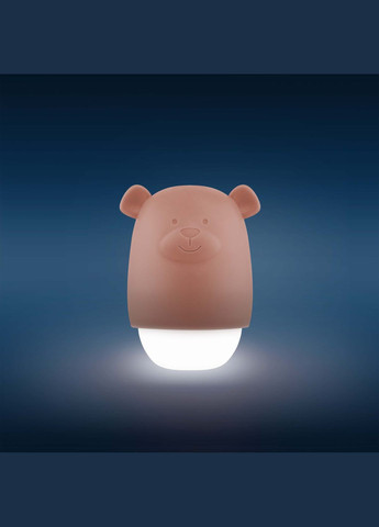 Ночник с датчиком сумерек Benny the Bear, коричневый () Zazu ZA-BENNY-03 (331789346)