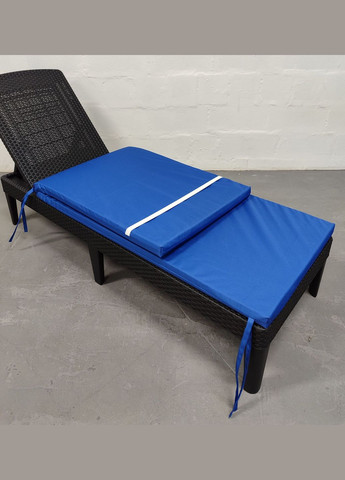 Матрац для шезлонга RIO 195x58x4 см синій електрик eGarden (322069169)
