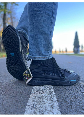КРОСІВКИ ЖІНОЧІ NIKE ACG TERRA ANTARKTIK BLACK BLUE НАЙК АСГ ТЕРРА АНТАРКТІК No Brand чорні демісезони (368647069)