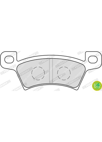 Колодки тормозные дисковые ПЕРЕДН MICRO CAR MC1/MC2 505 CC 01-08 FE FDB4386 Ferodo (362607135)