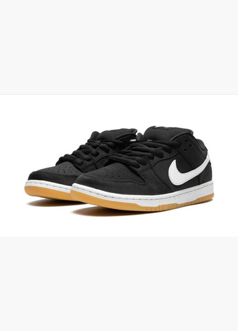 Чорні Осінні кросівки чоловічі sb dunk low pro black cd2563-006 Nike