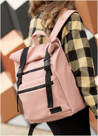 Рюкзак ролл унісекс RollTop LTT пудра Sambag (302519295)