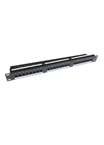 Патч панель UTP 24 порти кат.6 19″ Eserver (385829446)