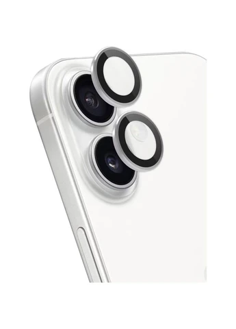Захисне скло на камеру FocusPro Lens для Apple iPhone 16/16 Plus White (iLFPW16) [124807] iLera (400978189)