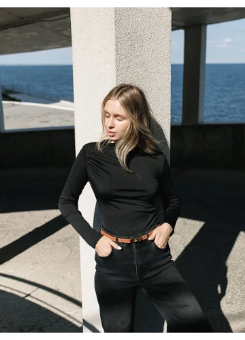 Женское боди с длинным рукавом No Brand (376584008)