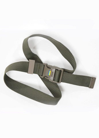 Тактичний ремінь Фастекс олива L (120см) UATAC (316086391)