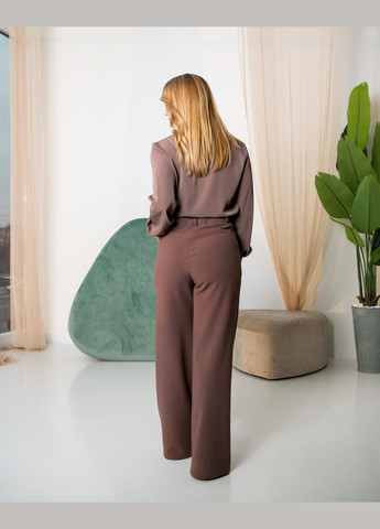 Брюки жіночі палаццо 159АН чорні. No Brand (296657476)