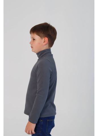 Водолазка теплая детская серая. Гольф базовый Piccolo (361786463)