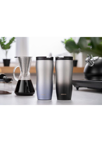 Термокухоль Metallic, 450мл, нержавіюча сталь, чорний Ardesto (362346700)