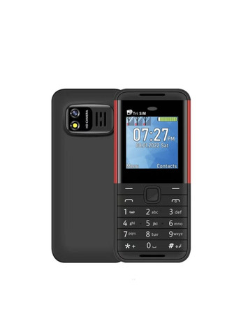 Міні мобільний телефон AIEK BM5310 3SIM Чорний Home (288578986)