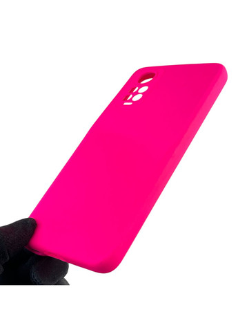 Чохол для Redmi Note 12 Pro 4G силіконовий з мікрофіброю нековзний на сяомі редмі нот 12 про 4г малиновий Xiaomi (366389702)