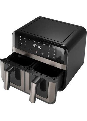 Мультипечь FUTAGO AFR-9000 2400Вт/чаша 9л(4.5л+4.5л)/программ:8/сенсорное управление/смотровое окно AIWA (372625157)